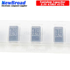 10PCS NEW SMD Tantalum Capacitor 2.5V 470UF 477e 477G 6032 C-Type 7343 D-Type