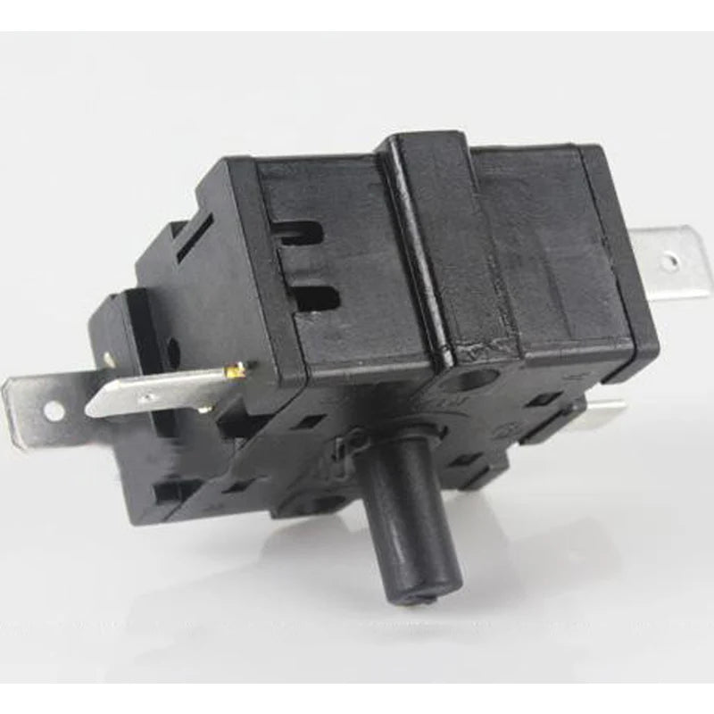 16A 3Pin 5Pin AC Electric Heater Gear Knob Switch 4Gear Rotary Selector Thermostat Switch 3Gear Temperature Control Switch 250V