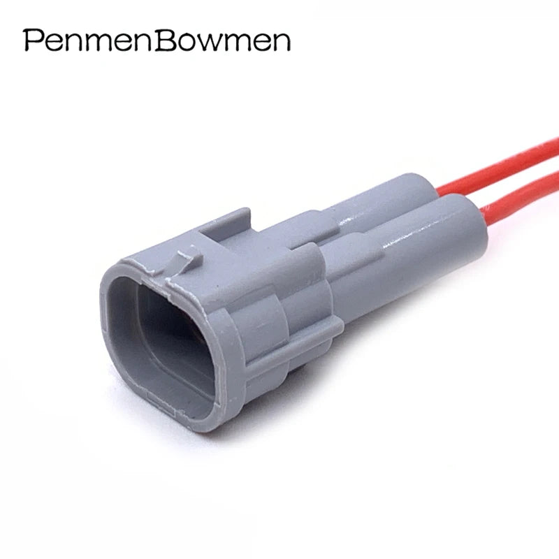 1 Set 2 Pin Car Fuel Injector Electrical Cable Connectors Waterproof Female Male Wire Harness Plug 6189-0060 6180-2405
