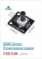 1~20PCS EGBO Rotary Encoder Module for Arduino Brick Sensor Development Round Audio Rotating Potentiometer Knob Cap EC11