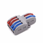 Wire Connector Mini Fast Universal Wiring Electrical Cable Conector LED Lamp Push In Terminal Block 222 SPL-62 SPL-42 Splic