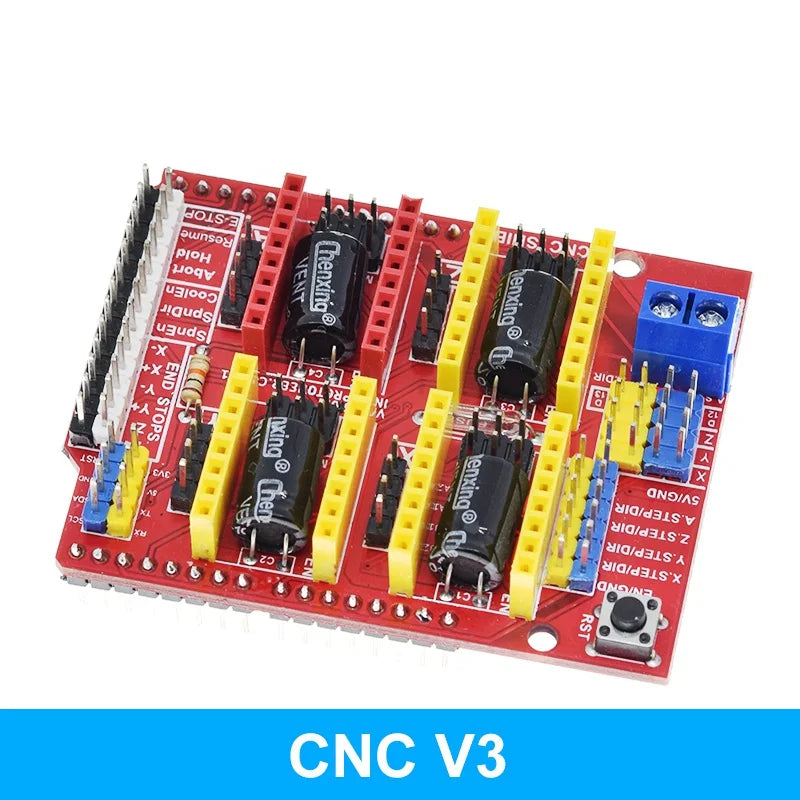 1/2/5pcs CNC Shield V3 V4 Engraving Machine Compatible With Nano 3.0 / A4988 Driver Expansion Board Module for Arduino Diy Kit