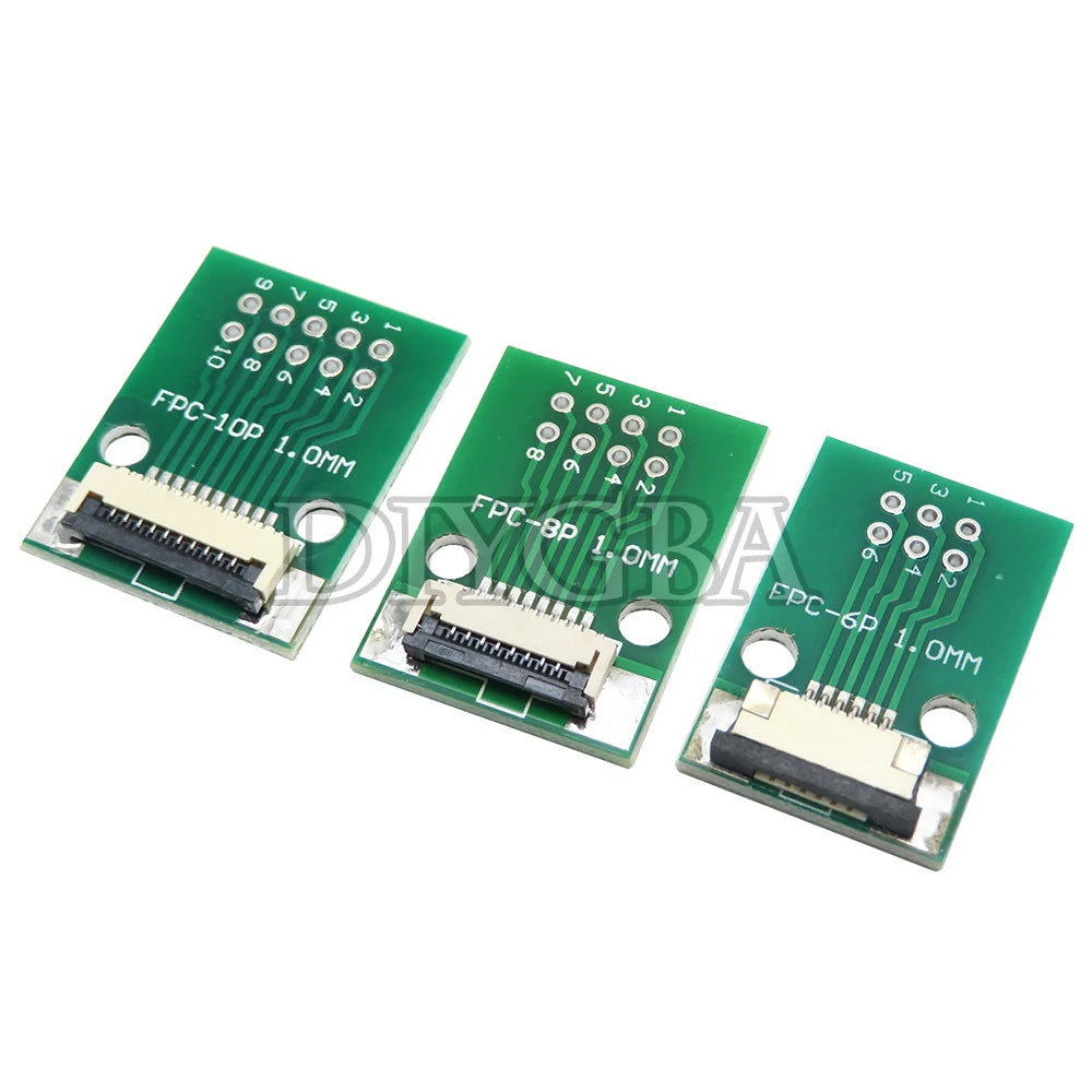FPC FFC 0.5MM Pitch Conversion board DIY PCB board 6P 8P 10P 12P 20P 24P 26P 30P 34P 40P 50P 60P connector For Cable transfer