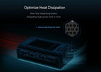 ToolkitRC M6D 500W 15A DC Dual Channel MINI Smart Charger Discharger For 1-6S Lipo Battery FPV Model Spare Parts