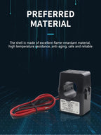 3PCS Split Core Current Transformer  Clamp CT Sensor KCT-24 Current Sensor 100A 200A 300A 400A CT