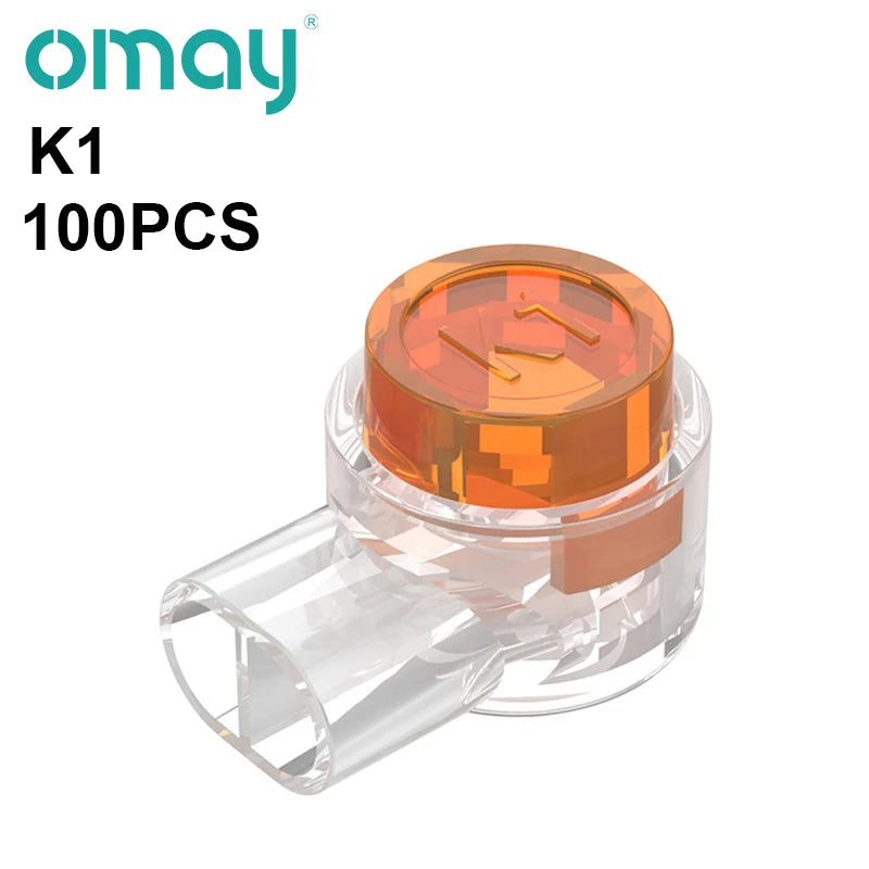 K1 K2 K3 Connector Crimp Connection RJ45 RJ11 Waterproof Wiring Ethernet Telephone Cable Cord Network Terminals 500/1000pcs
