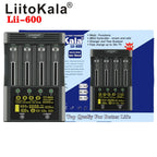 LiitoKala Lii-600 Lii-PD4 Lii-PD2 Lii-500 Lii-S8 LCD Battery Charger  For 21700 18650 18350 26650 22650 14500 NiMH