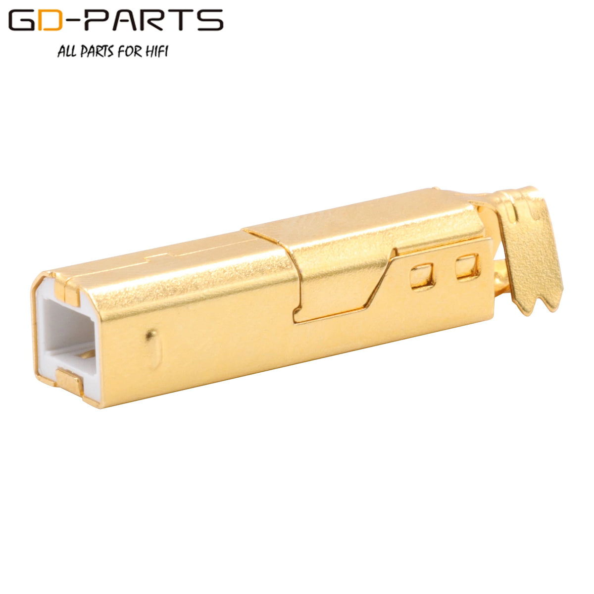 Viborg HI-END USB2.0 USB Plug Connector Type A B HiFi DIY DAC USB Cable 24K Gold Plated Bronze UA201 UB201