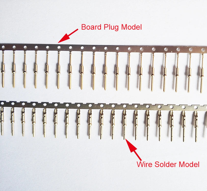 DB1.0mm Male Pin for DB Terminal Connector Gold plated for Nixie Clock Tubes IN12 IN18 QS27-1 SZ4-1 YS27-3
