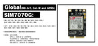 T-PCIE ESP32-WROVER-B 4MB AXP192WIFI Bluetooth Board with SIMCom SIM7000G SIM7600SA SIM7600E SIM7600JC-H SIM7070G LTE 4G module