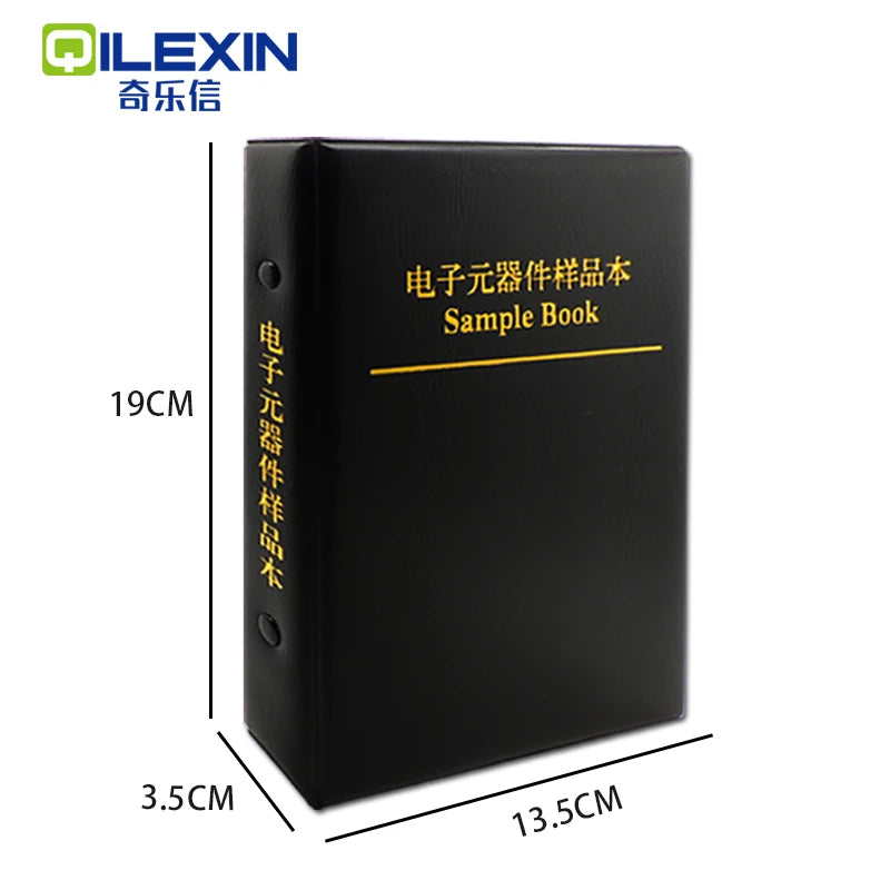 Resistor Kit SMD Book 0805 Resistor Assortment Kit 0201 0402 0603 1206 1% FR-07 170 Values 400 Values 0R-10M Smd DIY Sample Book