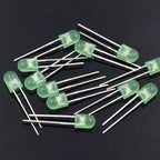 1000PCS 504 Oval With Color Short Leg Red Blue Green Light-Emitting Diode LED Lamp Bead