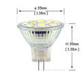 High Bright 3W 5W 7W MR11 GU4 LED Spot Light Bulb Lamp 12V 9LEDs 12LEDs 15LEDs 5730 SMD Cold White Warm White Replace Halogen