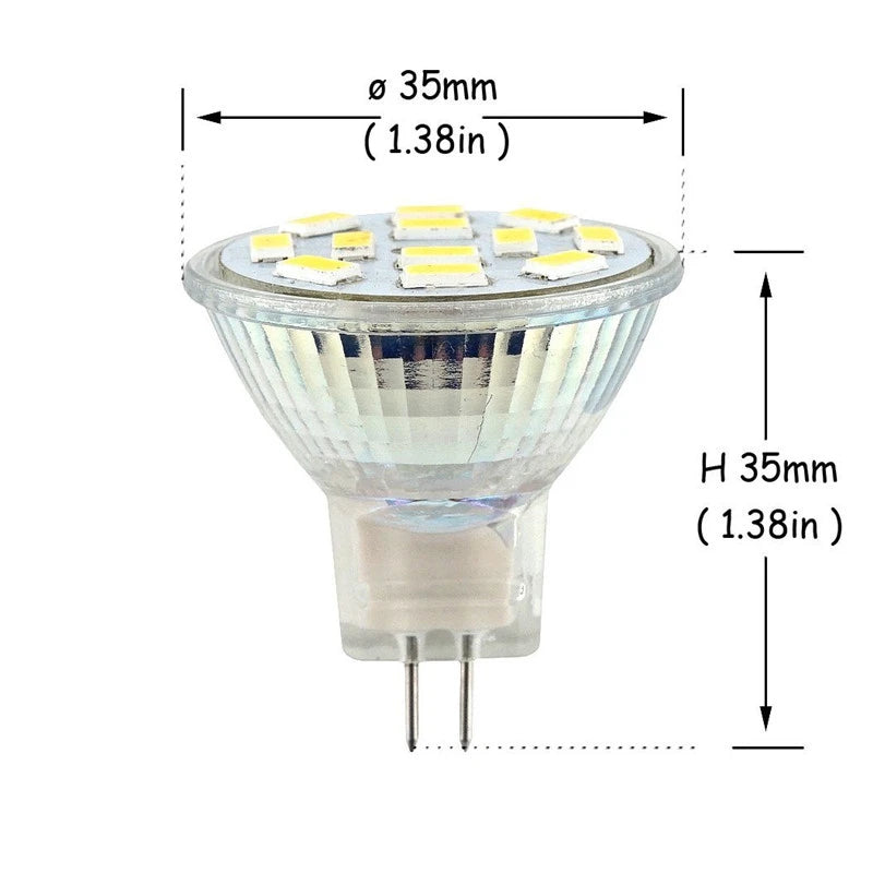 High Bright 3W 5W 7W MR11 GU4 LED Spot Light Bulb Lamp 12V 9LEDs 12LEDs 15LEDs 5730 SMD Cold White Warm White Replace Halogen