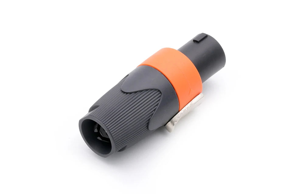 10PCS Speaker Powercon connector NL4FX Speakon 4 Pole Plug Male Professional audio power plug Red&Blue