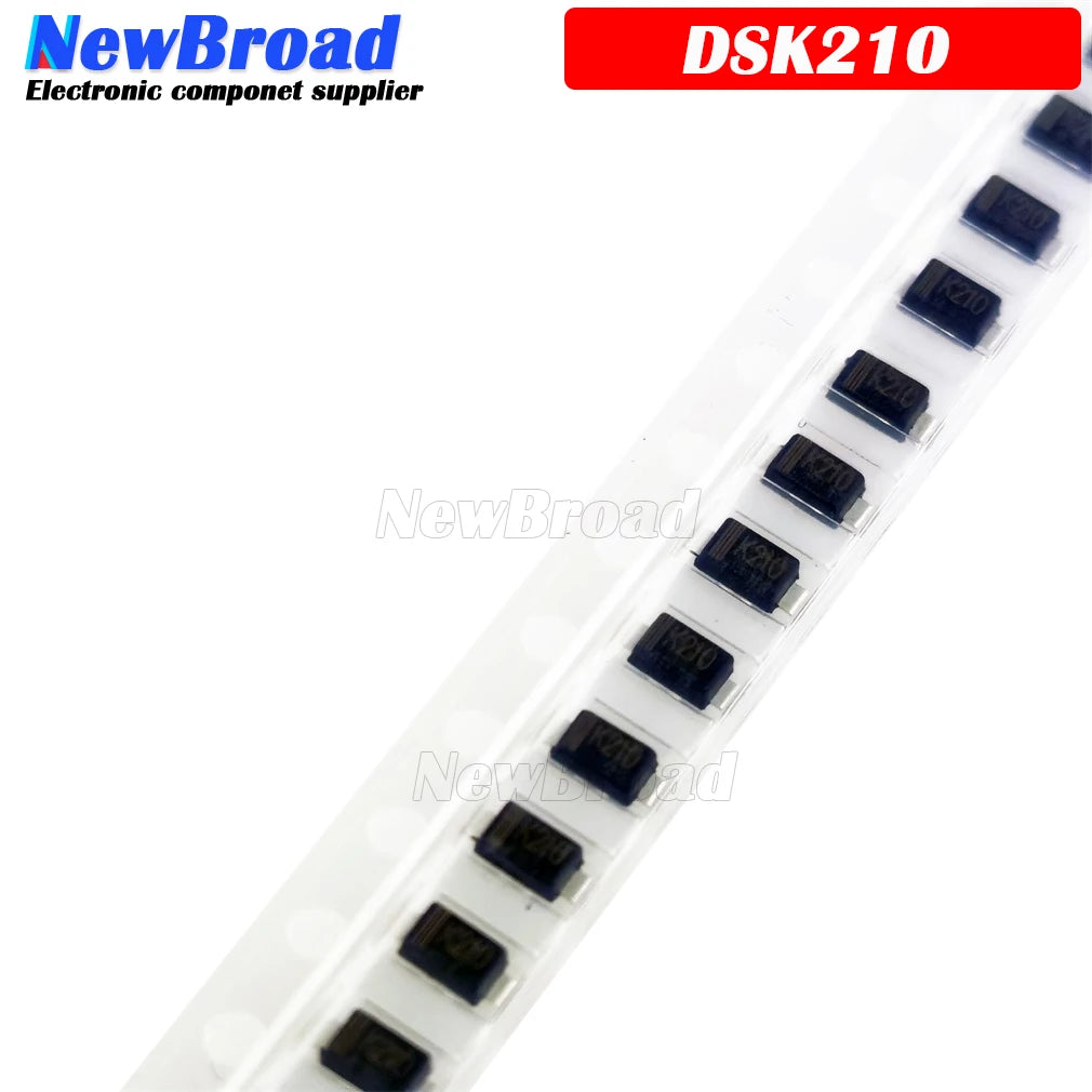 10PCS Schottky Diode K210 DSK210 DS210W SK210WA SOD-123 1206 2A 100V