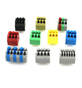 Free ship 100PCS/Lot Terminal blocks Spring type PCB KF250 dg250binding post wire connecting  pitch 3.5mm 400V/7A,