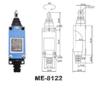 ME 8104 8108 8111 8122 9101 CNC Micro Momentary Limit Switch 5A/220V Rotary Roller Lever Sealed Industrial Machine Limit Switch