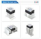 CG NC And NO SSR 10A 25A 40A DA Normally Closed And Normally Open Single Phase DC Control AC SSR-10DA 25DA NC Solid State Relay