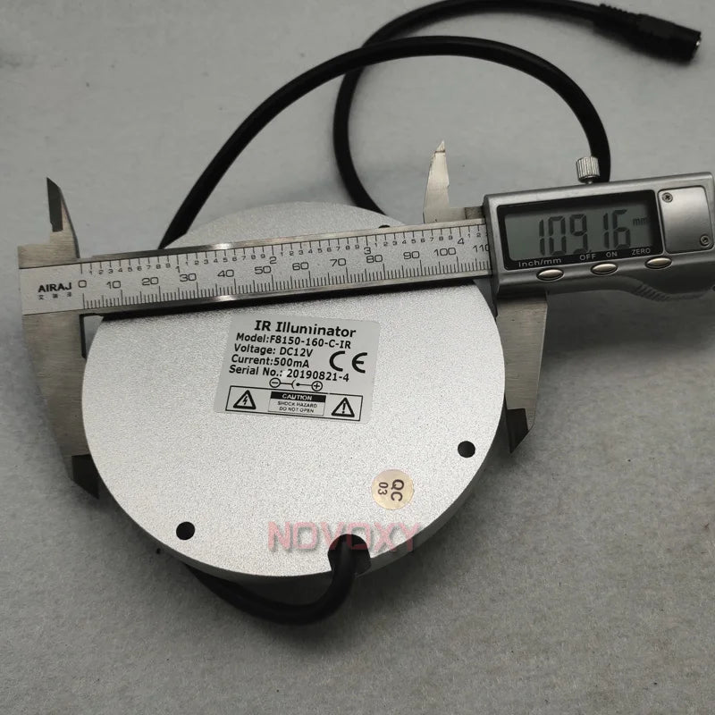 850nm 940nm 15 Square Meters 160 Degree LED Lamp IR Illuminator for CCTV Camera Night Application