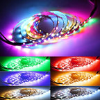 SATA RGB LED Controller 5V DC 3Pin RF 17 Keys Wireless Remote Large 4Pin Addressable Strip Light Controller for PC Computer Case