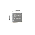 2Pcs/1pc GP-01 GP-02 Kit GPS+BDS Beidou Dual Mode Timing Satellite Positioning Navigation Module BG02-T Development Board