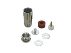 1Pcs Connector N Type Clamp For RG58 RG142 / RG8X LMR240 / RG5 RG6 / RG8 LMR400 RF Coaxial Male plug & Female jack