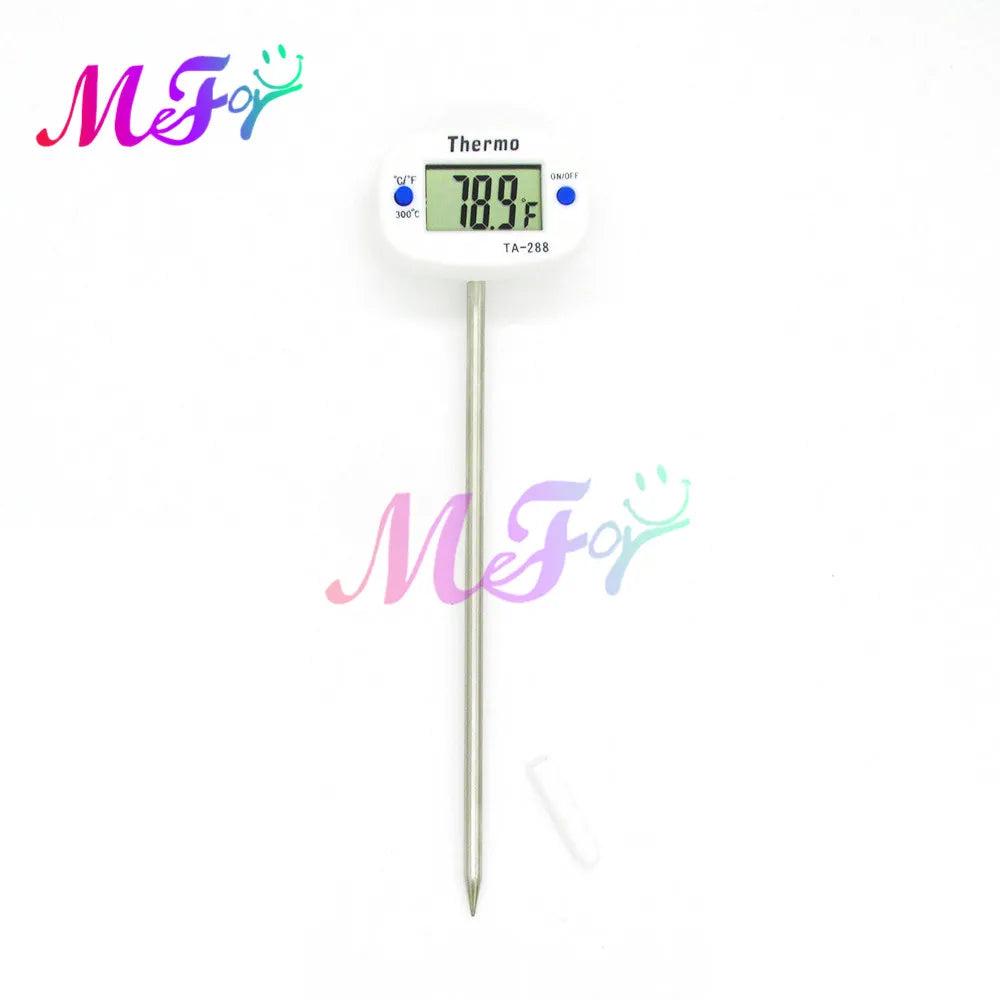 Digital Food Thermometer Electronic Probe with LCD Display for Kitchen Baking Cooking & Grill Liquid Temperature Meter Tool