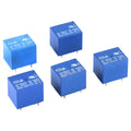 5PCS T73 SRD Relays 5Pin SRD-12VDC-SL-C SRD-03VDC-SL-C SRD-05VDC-SL-C SRD-06VDC-SL-C SRD-9VDC-SL-C 3V 5V 6V 12V 24V 10A 250VAC