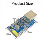 New Network Module W5500 full hardware TCP / IP protocol stack Ethernet 51 / STM32 microcontroller