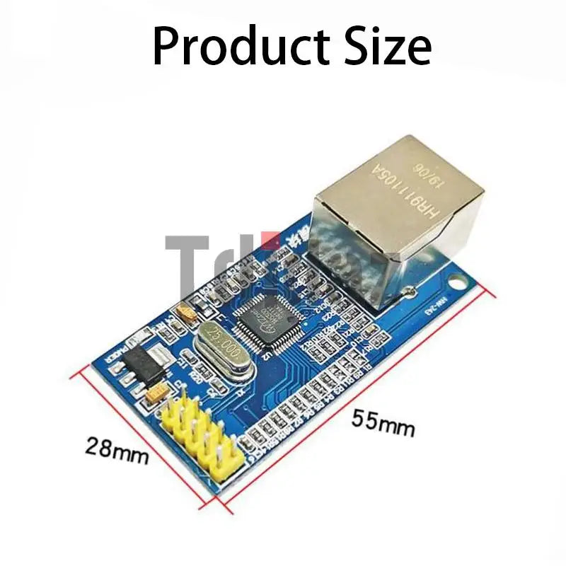 New Network Module W5500 full hardware TCP / IP protocol stack Ethernet 51 / STM32 microcontroller