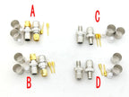 20pcs SMA Male Plug / RP-SMA Female Jack Crimp FOR RG8 RG165 RG213 LMR400 Cable RF Adapter