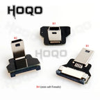 Hoqo Flexible Flat Cable For Raspberry Pi Type-C Mini/Micro USB Extension Ribbon FFC FPV Slim Flat Soft Flexible FPC Charge FPV