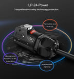 Cnlinko LP24 3 4Pin M24 Aviation Waterproof Power Connector Plug Socket for Radio Audio Visual Video Medical LED UAV Industry