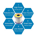500g 60/40 B-1 0.5mm-2.0mm No-clean Rosin Core Solder Wire with 2.0% Flux and Low Melting Point for Electric Soldering Iron