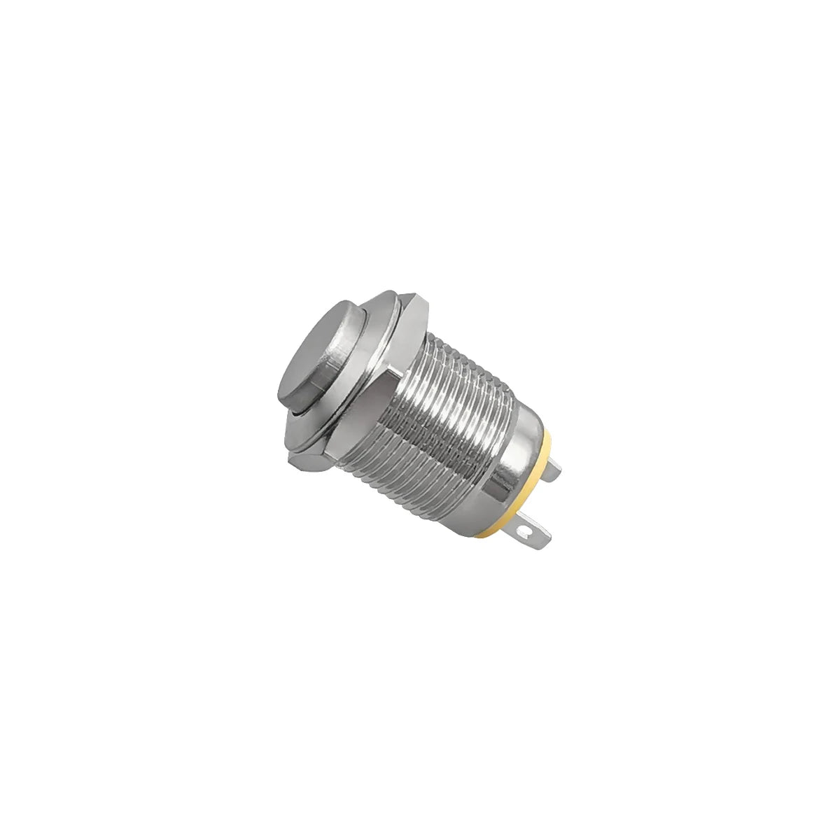 1 PCS 12mm Waterproof Momentary High Round Metal Push Button Switch Car Start Horn Speaker Bell Automatic Reset