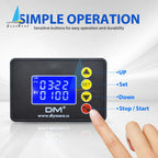 1.37 inch LCD Display Microcomputer Time Controller Programmable Digital Time Delay Relay 12V 24V 110V 220V LED Digital Relay