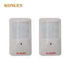 Wired 12V PIR Motion Sensor Passive Infrared Detector Alarm N.C. And N.O. Output Optional 110 Degree Detection Angle