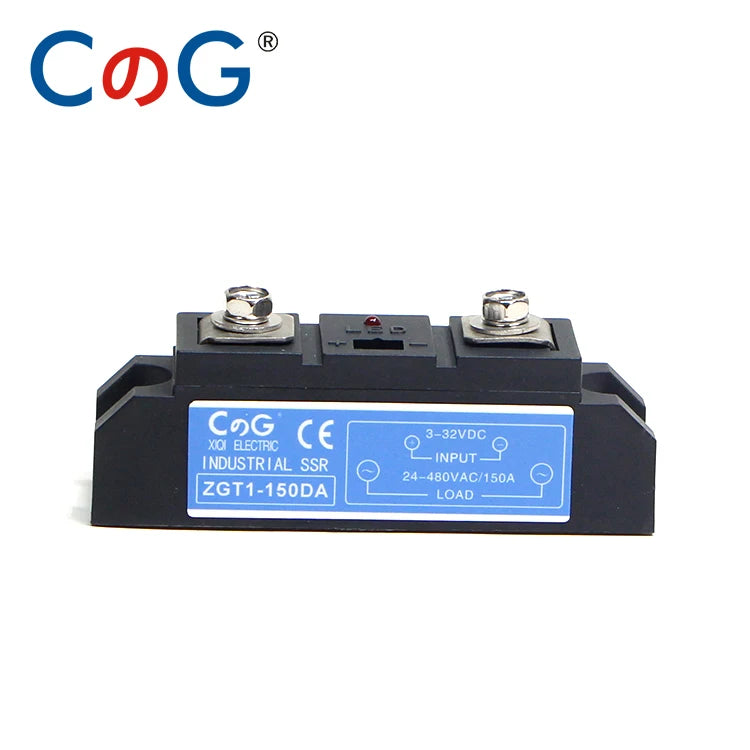 CG 120A 150A 200A DC to AC Industrial SSR High Current Power Heat Sink Aluminum Radiator Industrial Series DA Solid State Relay