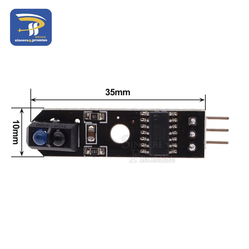 1/5/10PCS 1 Channel IR Infrared Line Track Follower Sensor TCRT5000 Obstacle Avoidanc For Arduino AVR ARM PIC DC 5V
