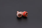 1pair/2pcs Luxury Gold plated RCA Jack Connector Panel Mount Chassis Audio Socket Plug Bulkhead with NUT Solder CUP 3Colors