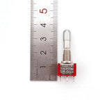 SH T80-T Series Round Top Anti-mishandling Locking Lever 6.35mm Panel Mount Mini Toggle Switch