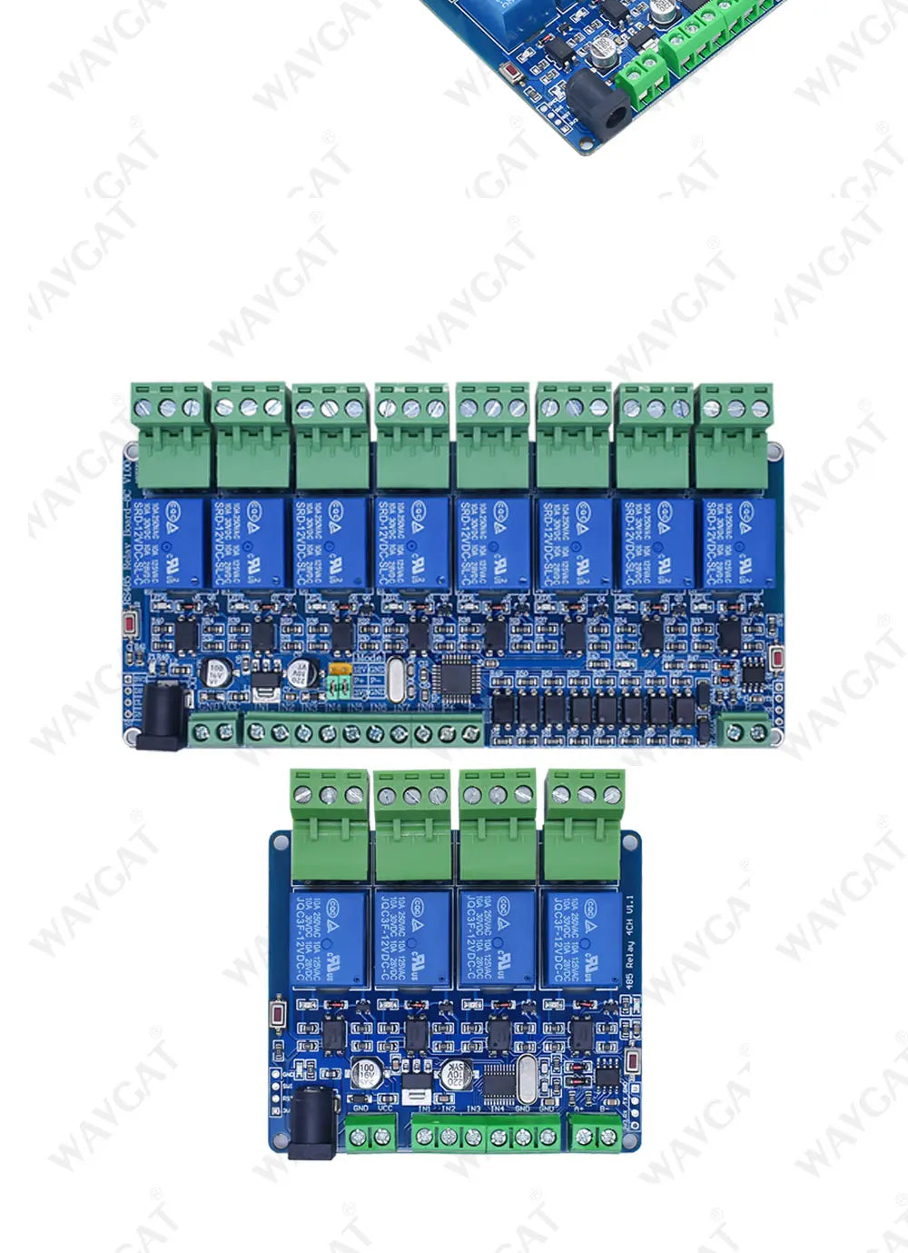 5V 12V Modbus Rtu 4 8 channel Relay Module RS485 TTL Communication 4 8 way Input Relay Module