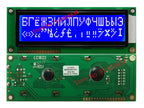Big Large 16x2 1602 Russian Cyrillic Font Character  LCD Display STN Blue Cmpatible WH1602L-TMI-CT free ship