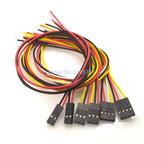 10PCS 20CM Single Head Dupont Line Dupont Connector Plug with Cable Jumper Wire 2.54MM PITCH 2/3/4/5/6/7/8/9/10 PIN 2P/3P/4P/5P