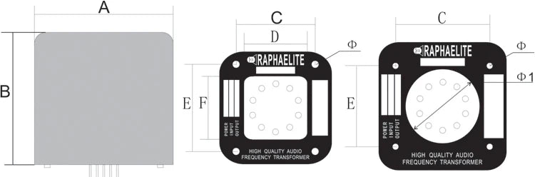 Raphaelite inductor 10H 250mA , Inductance 10H, DC Resistance 75Q, IDC 250mA