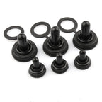 5/10Pcs 12MM 6MM Toggle Switch Waterproof Rubber Resistance Cover Rocker Toggle Button Switch Dust Cover