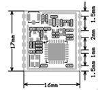 10pcs/1pc LoRa SX1278 Ra-02 433M WIFI Wireless Spread Spectrum Transmission Module 10KM DIY for Smart Home Meter Reading