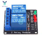 3V 3.3V 1/2/4 Channel Relay Module Low Level Trigger Liluminated Relay with Lamp Relay Output 4 Way Relay Module for Arduino