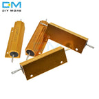 0.5R 1R 2R 4R 6R 8R 10R 20R 100W 5% +5% -5% Aluminum Shell Housed Case Power Wirewound Resistor 0.5/1/2/4/6/8/10/20/50/100 Ohm